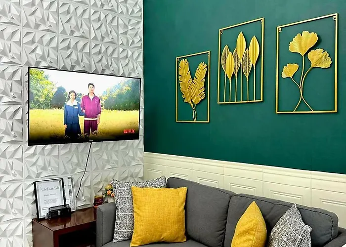 Apartment Lovely In The Heart Of Uptown Bgc - Soleil Pacific *