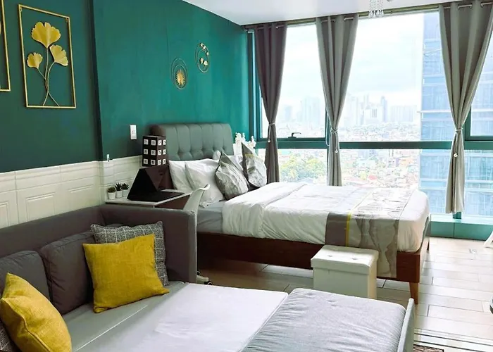 Lovely In The Heart Of Uptown Bgc - Soleil Pacific Apartment