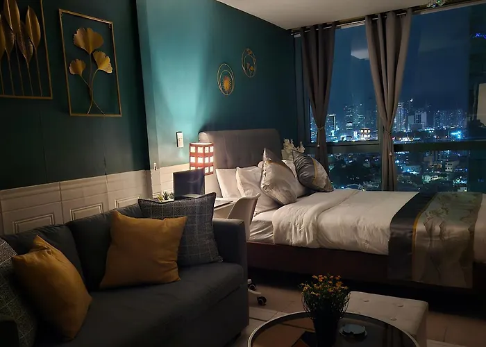 Apartment Lovely In The Heart Of Uptown Bgc - Soleil Pacific Manila
